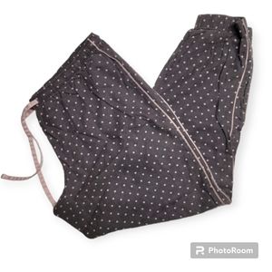 Victoria's Secret Pajama Sleep Pants Polka Dot size Medium